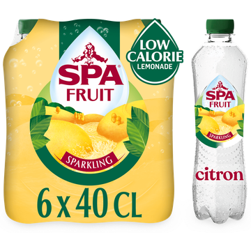Spa FRUIT Bruisende Fruitige Frisdrank Citron - 6 x 400ML