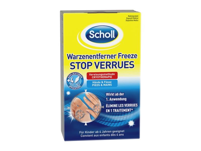 Scholl Warzenentferner 1 Stück Effektive Vereisung von Warzen