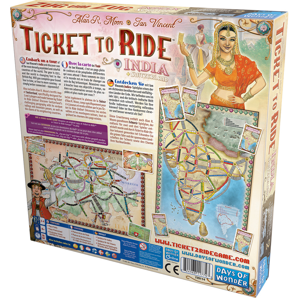 Les Aventuriers du Rail - Inde & Suisse