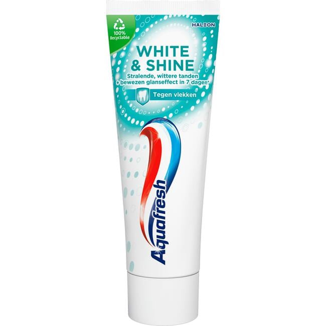 Aquafresh White & Shine Tandpasta Voor Wittere Tanden 75 ML