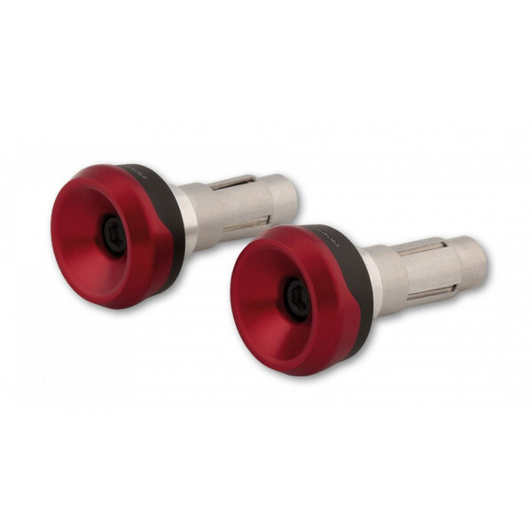 Highsider - Embouts de guidon Akron-XS Rouge / Noir