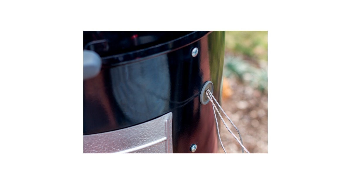 WeberSmokey Mountain Cooker 57 cm rookbarbecue smoker  (Zwart)