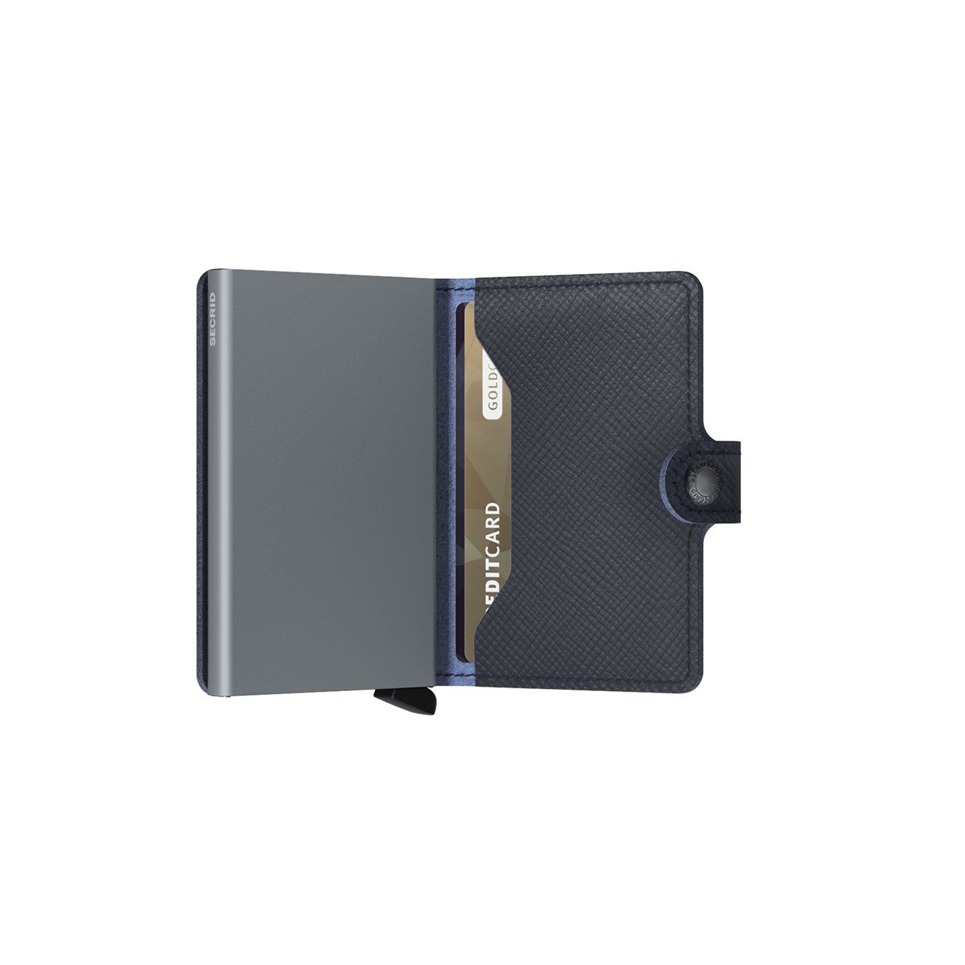 Secrid Miniwallet Saffiano Navy