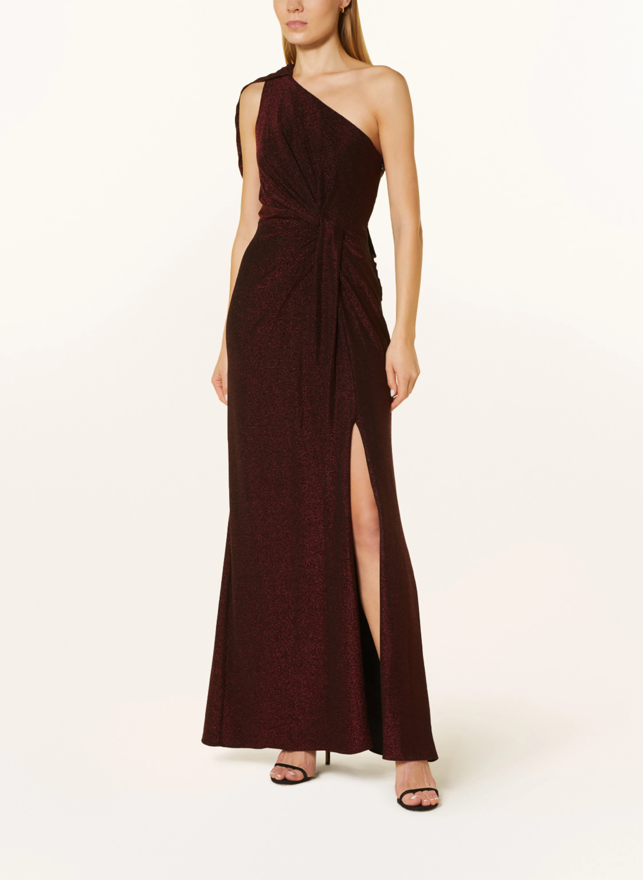 ADRIANNA PAPELL Abendkleid mit Glitzergarn