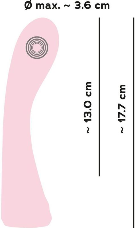G-Spot Vibrator Super Soft - Roze