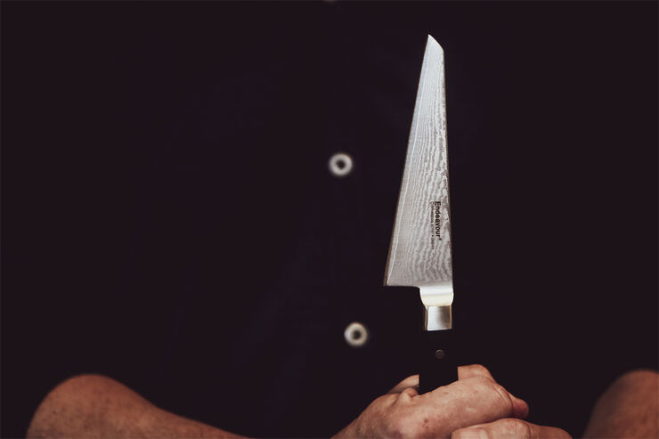 Endeavour Honesuki - kniv 13 cm Black