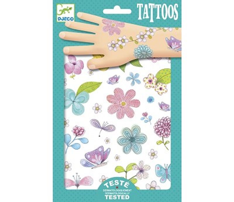 Djeco Tatoveringer med Sommerfugler