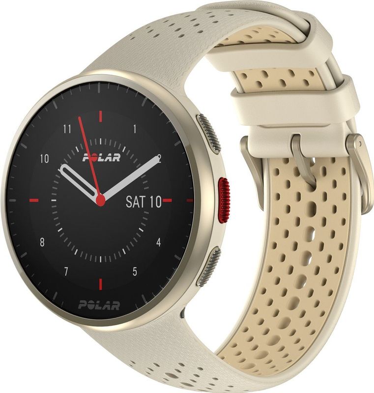 Polar Pacer Pro - Geavanceerd GPS Hardloophorloge - Gold Dust - Maten S-L