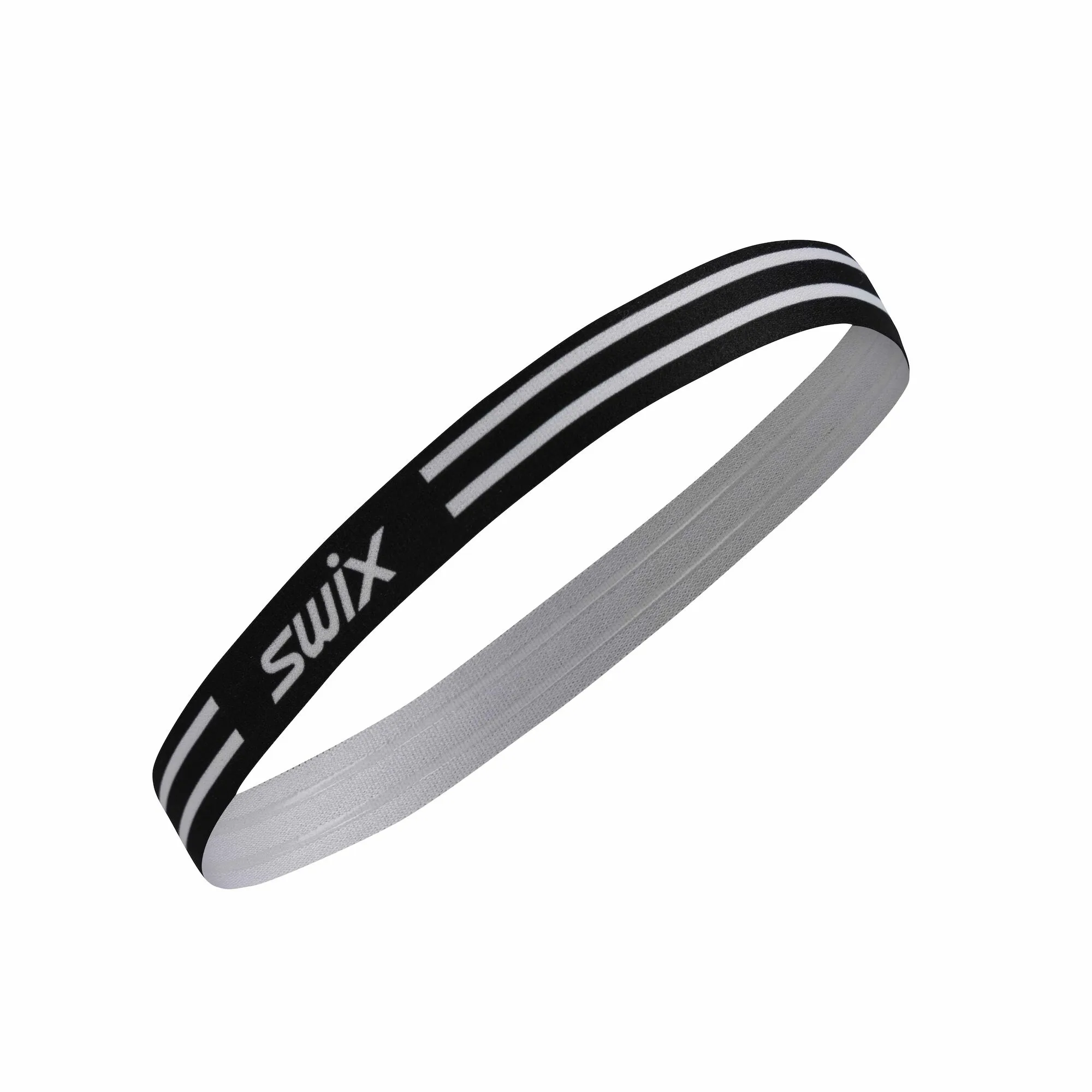 Swix Vantage Elastic Hairbands 2pk Black/Bright White