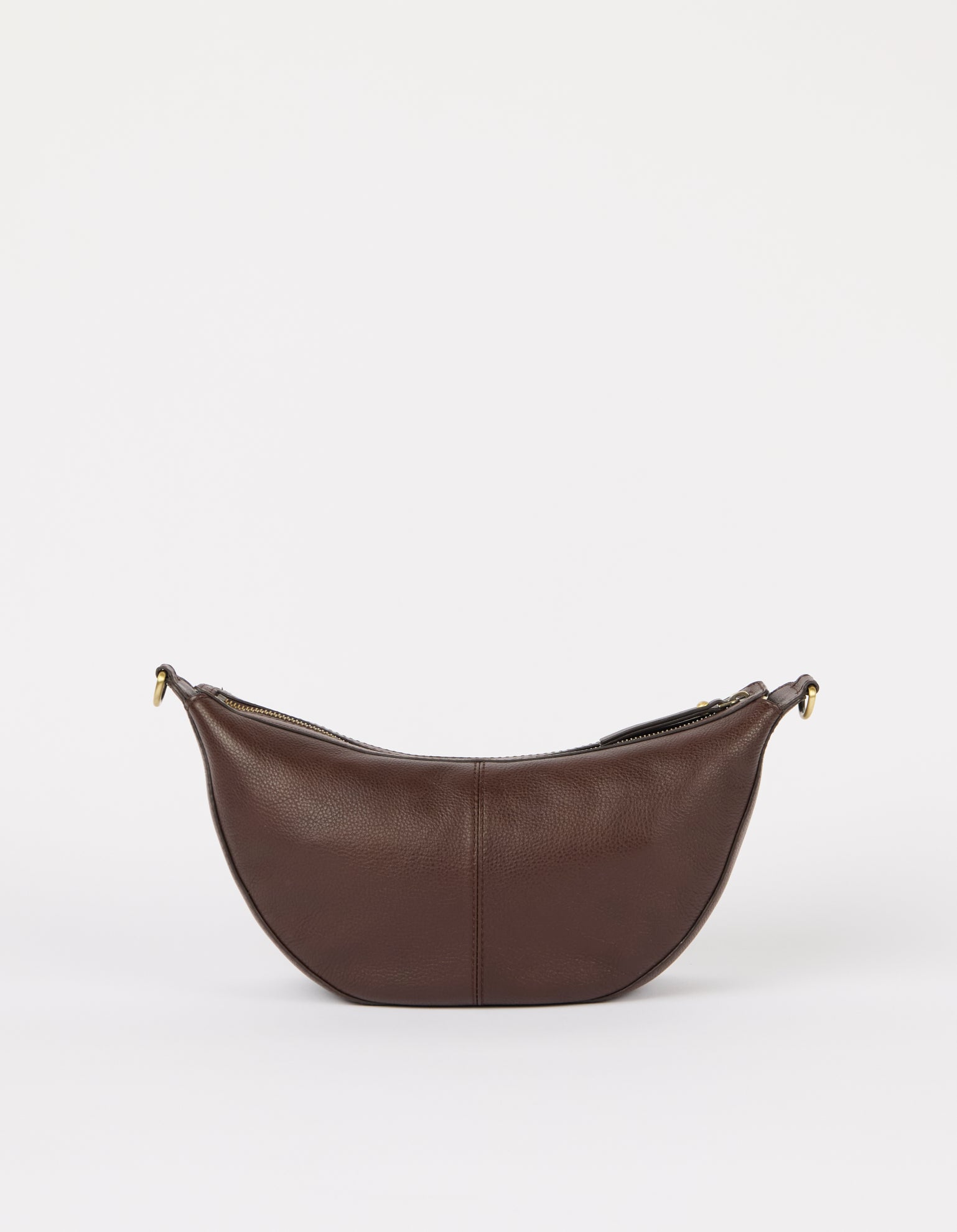 Leo Twisted Handle - Chocolate Soft Grain Leather