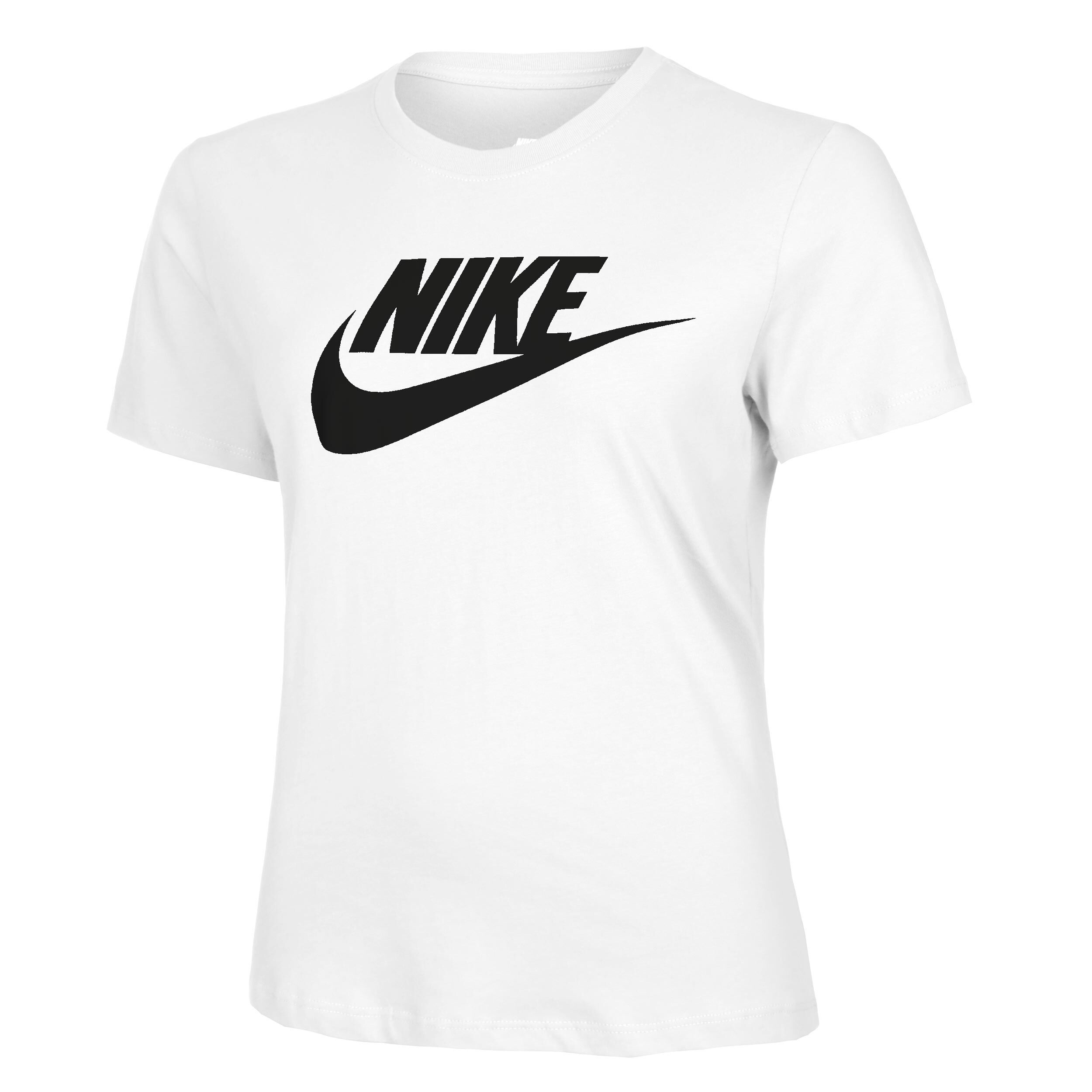 Nike New Sportswear Essential Icon Futura T-shirt Femmes - Blanc