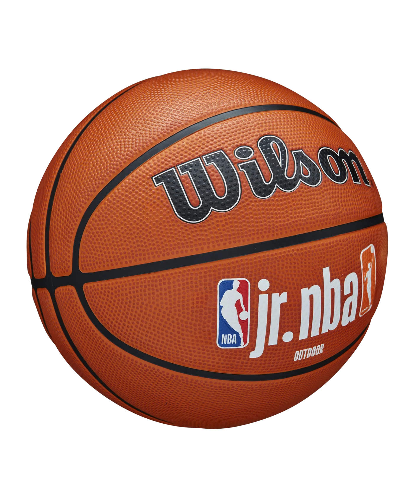 Wilson JR NBA Authentic Outdoor Basketball Braun