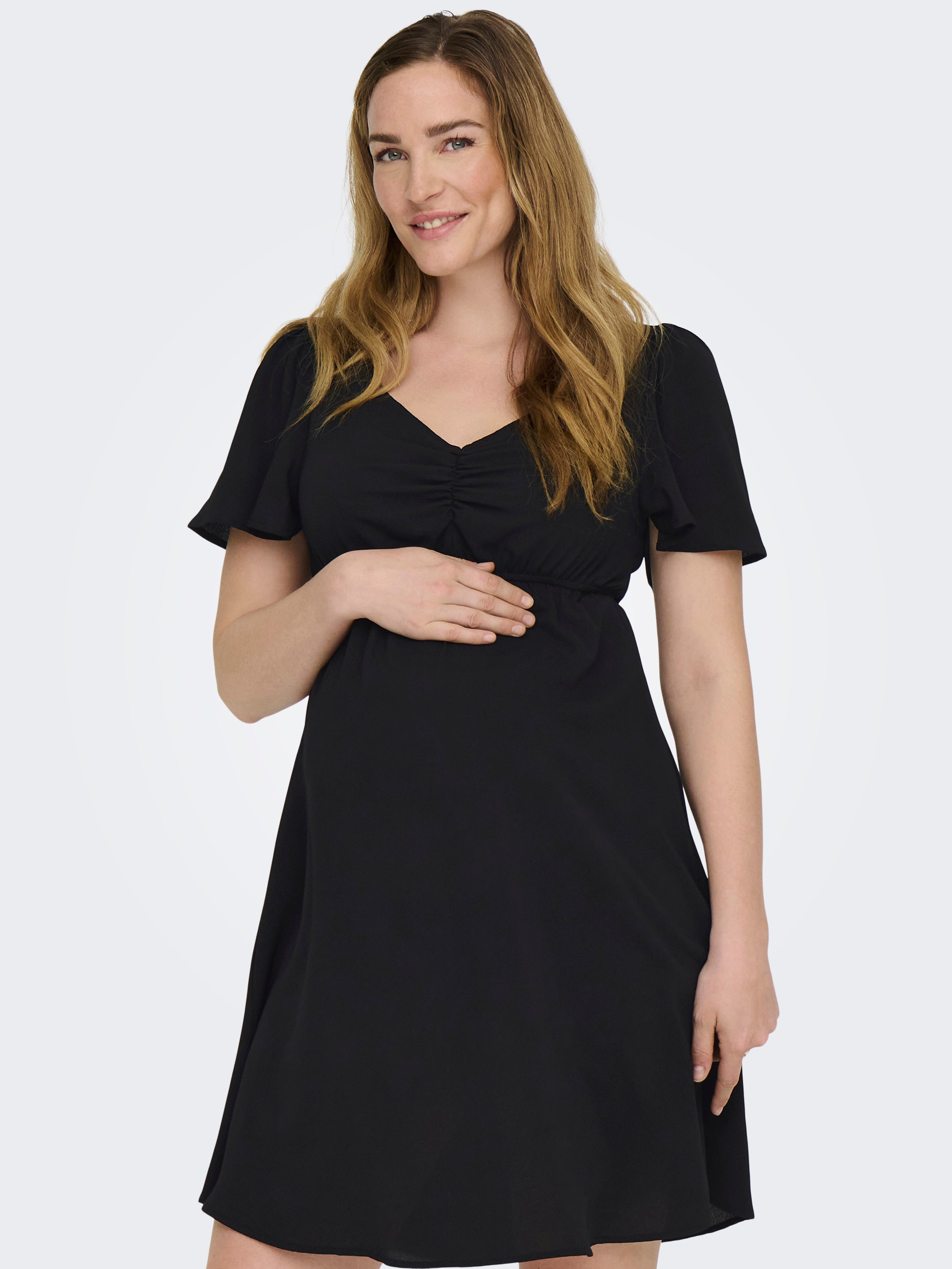 OLMMIKA Kurzes Kleid Black