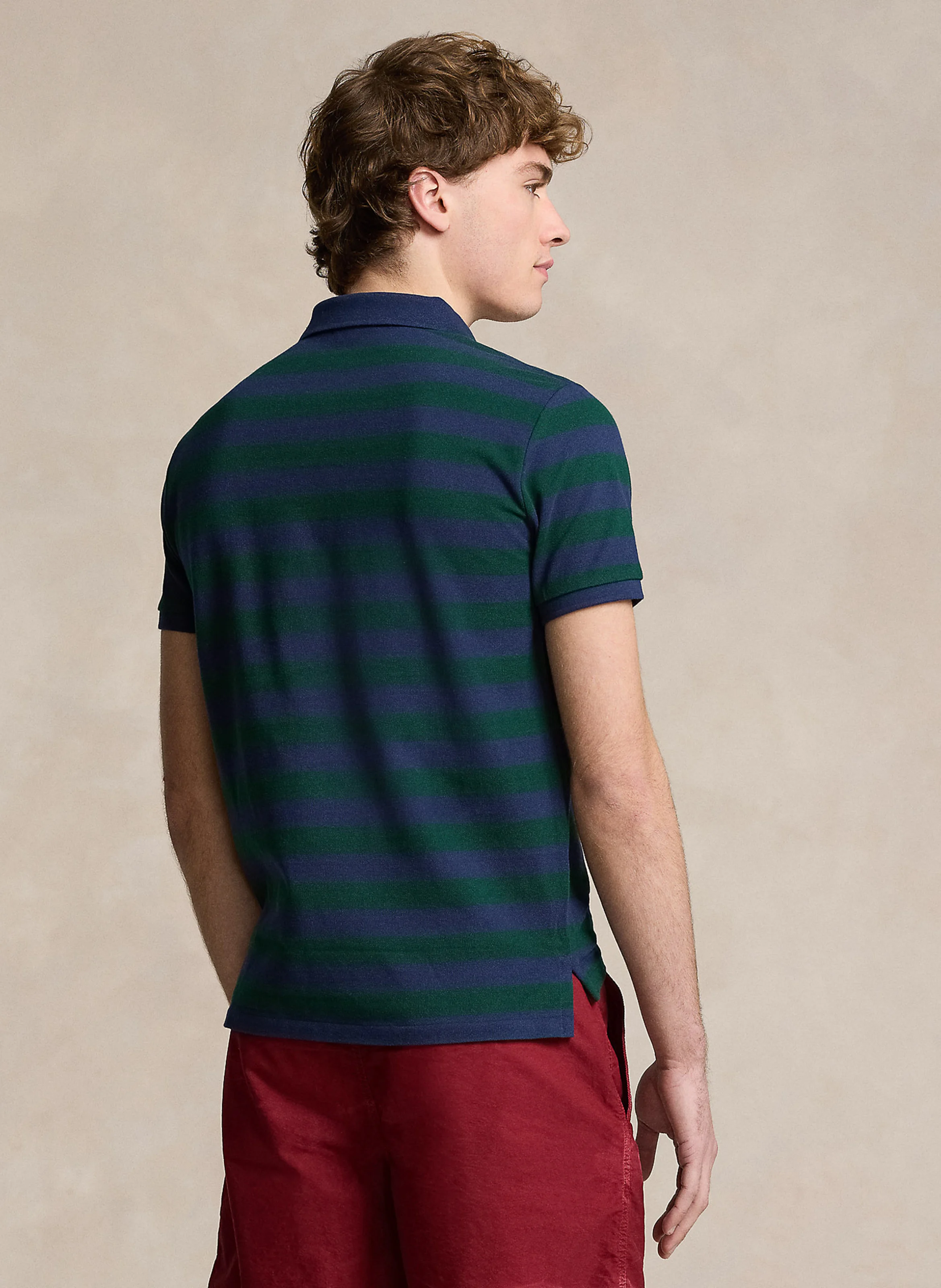 Polo regular-fit en coton | Vert