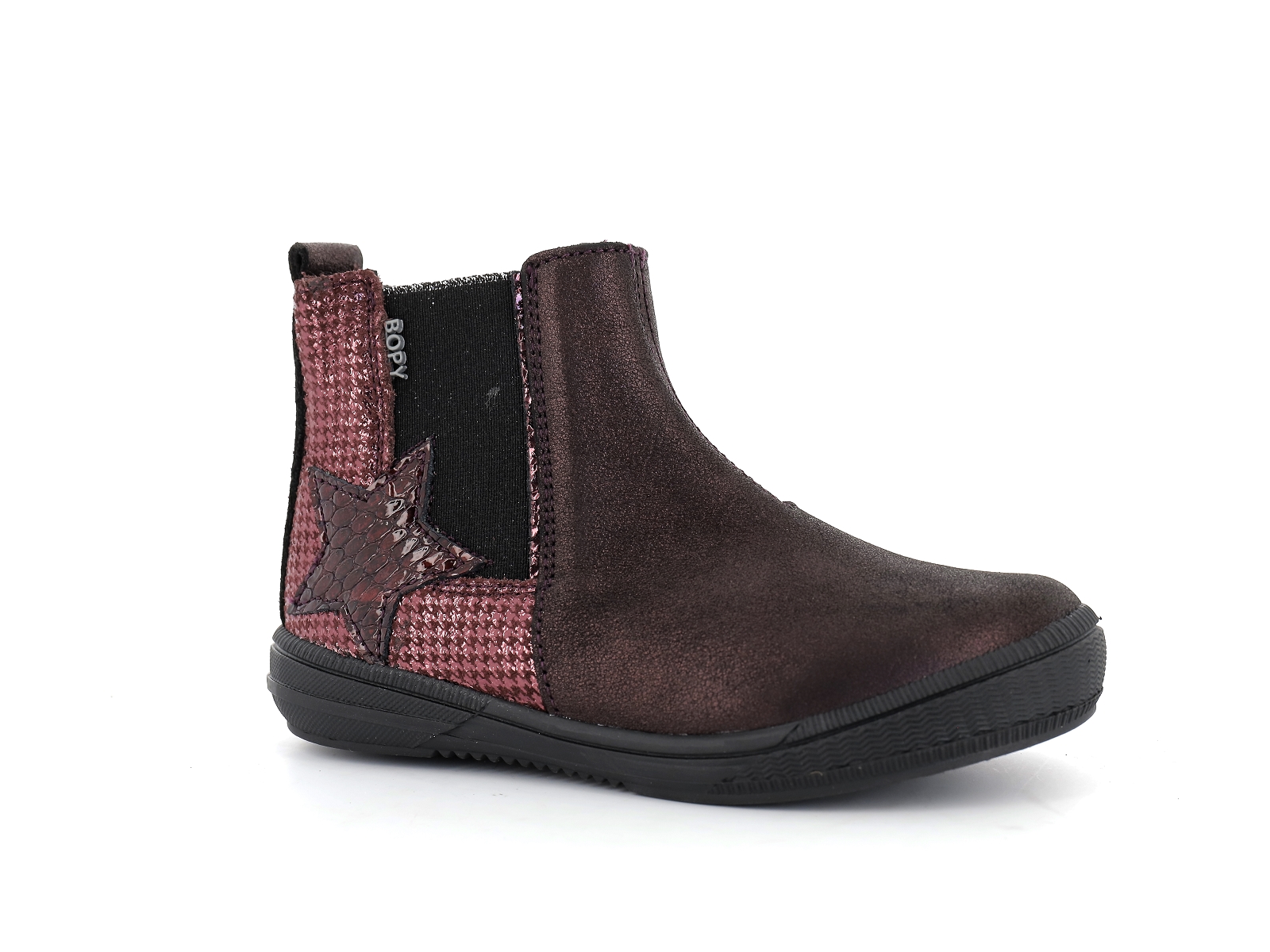 Bopy-SAMALO Cuir Bordeaux