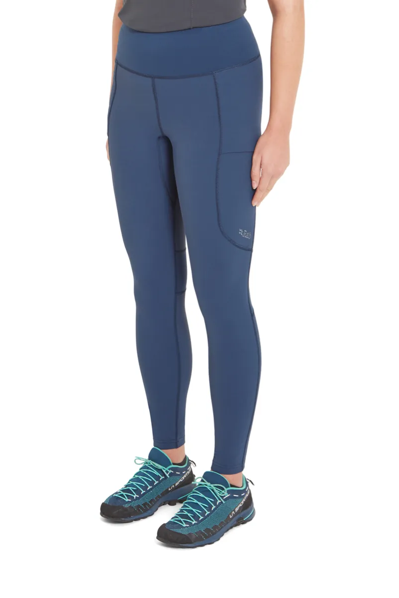 Rab Incline As Tights Wmns Tempest Blue