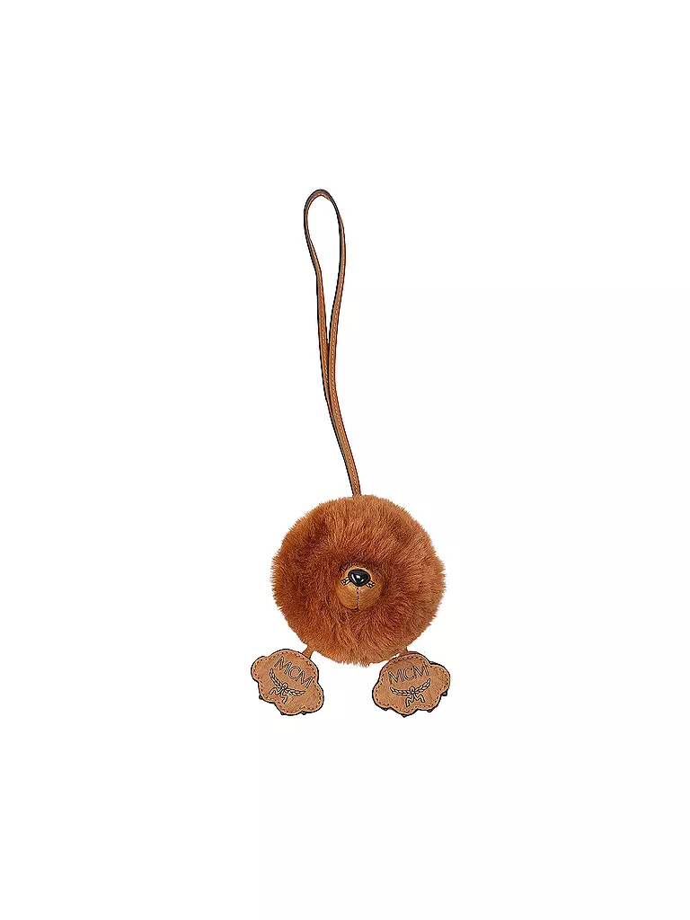 MCM Charm AREN BEAR braun