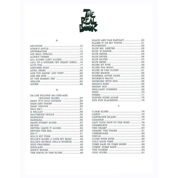 Hal Leonard Real Book Vol.2 C