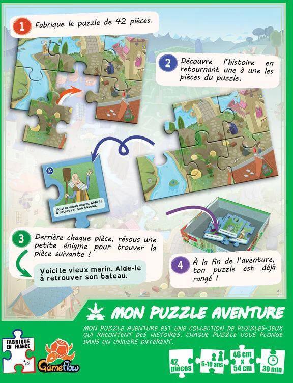 MON PUZZL'AVENTURE - DRAGON