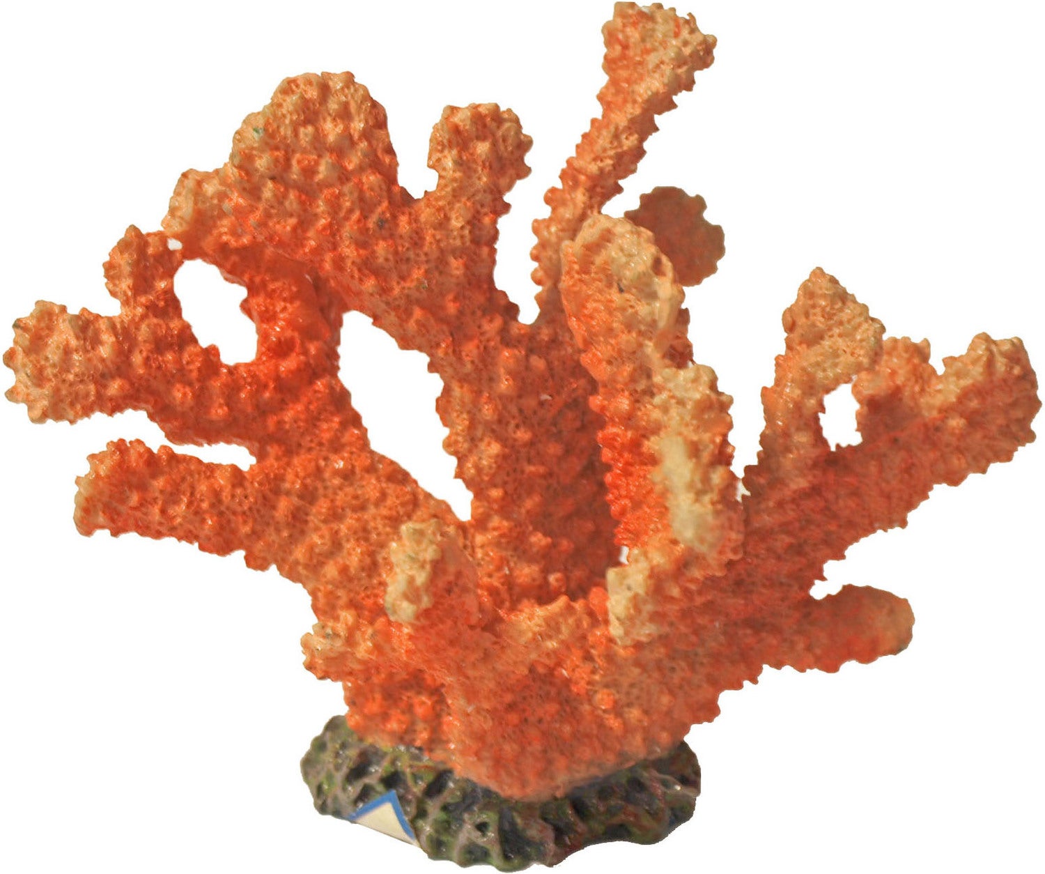 Boon aquarium decoratie koraal oranje 13 cm
