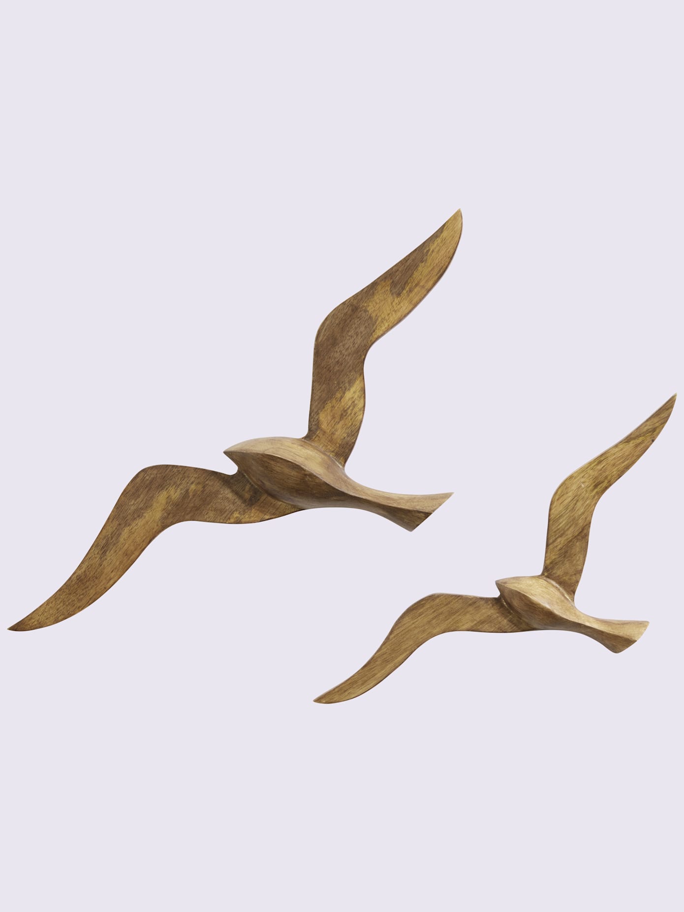 Lot de 2 décorations murales oiseaux décoration murale « mouette »