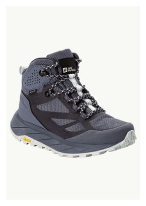 Chaussures de Randonnée Jack Wolfskin Terraventure Texapore Gris Femme