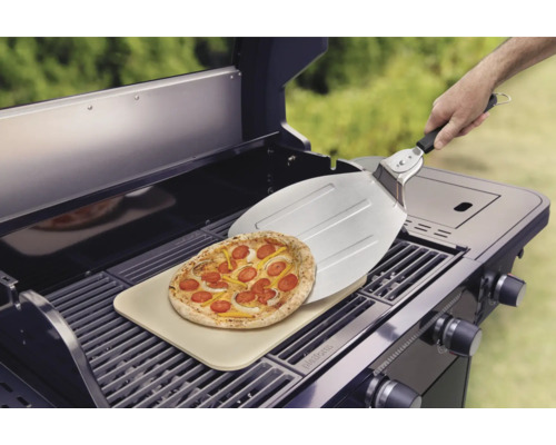Tenneker® Pizzaschep Pizzaschep 55 x 31,5 x 4,5 cm Roestvrij staal Zilver
