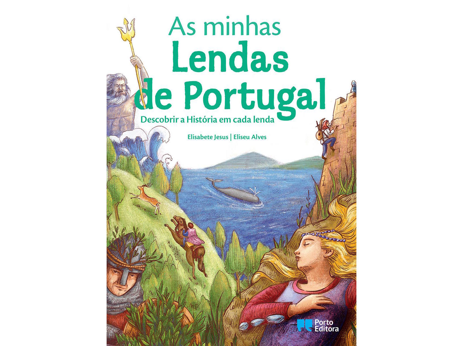 LIVRO AS MINHAS LENDAS DE PORTUGAL-DESCOBRIR A HISTÓRIA
