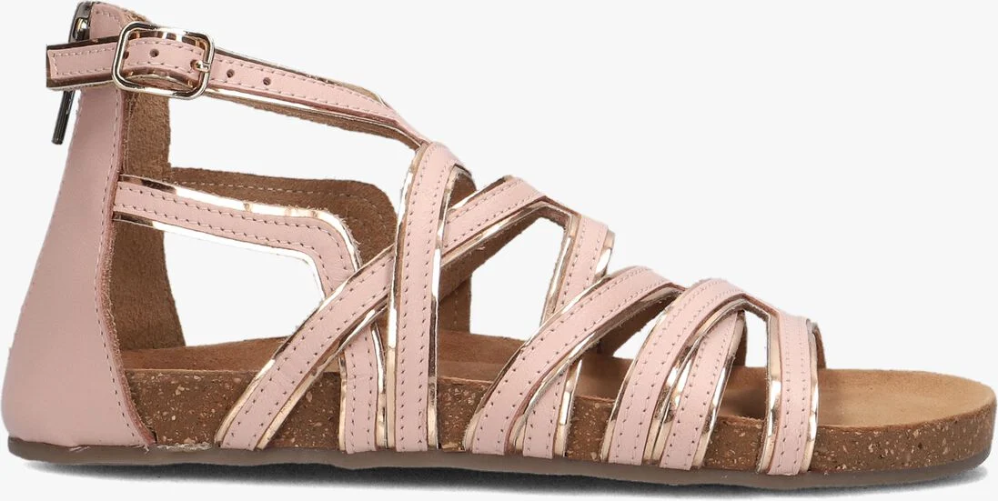 TON & TON roze ton & ton sandalen valentina