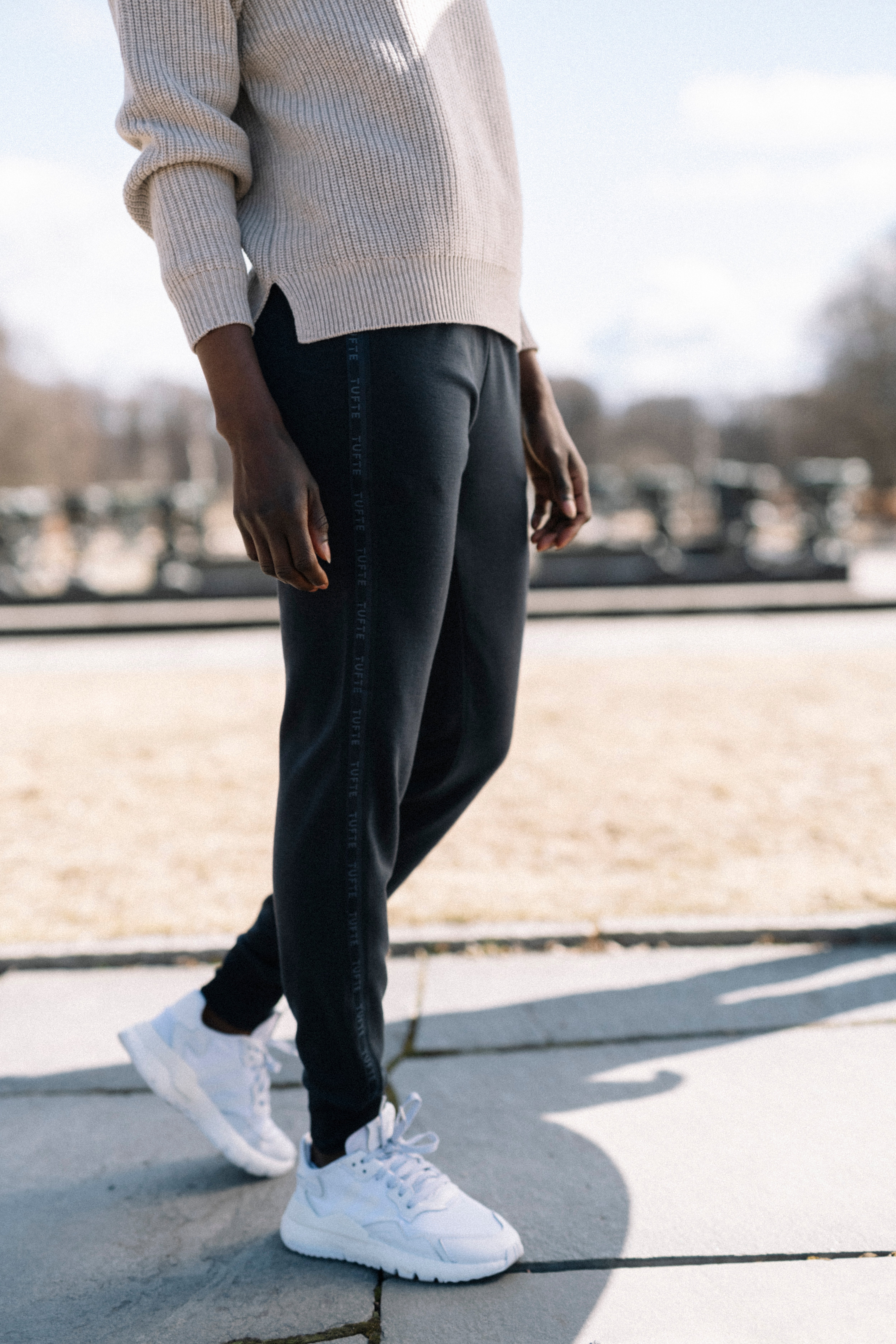 Tufte Bambull Pants, Dame<br>Tynn joggebukse i deilig merinoull!