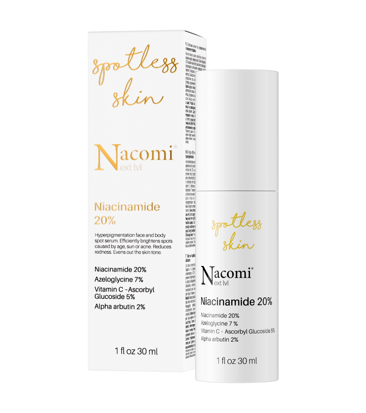 Nacomi - *Next Lvl* - Soro de Niacinamida 20% Spotless Skin