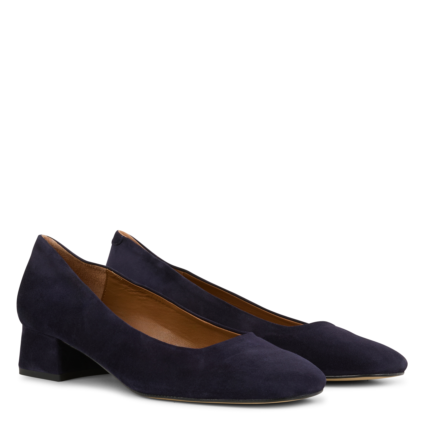 VIRGINIA - Escarpins en cuir velours | Bleu