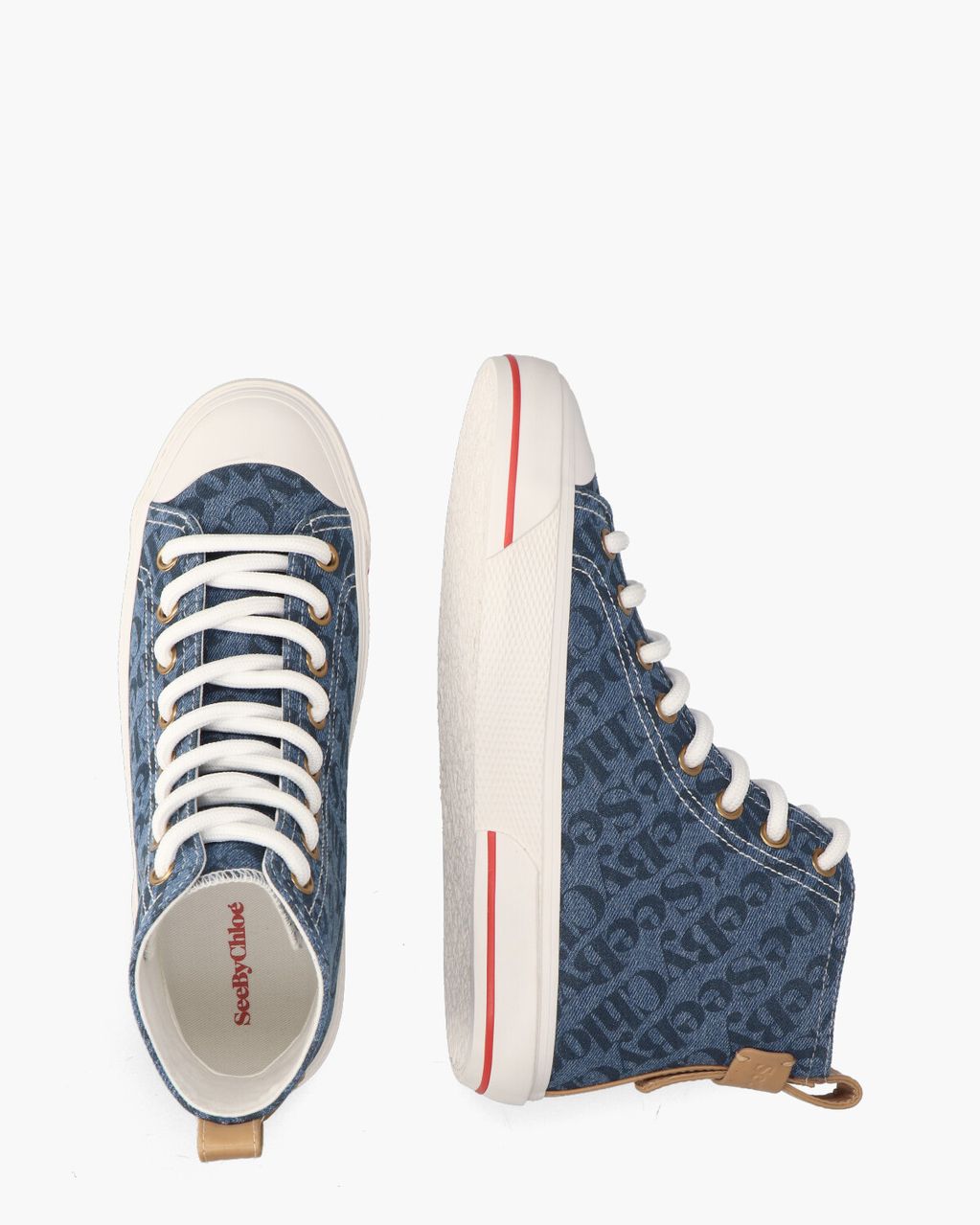 See By Chloe Aryana Blauw Damessneakers