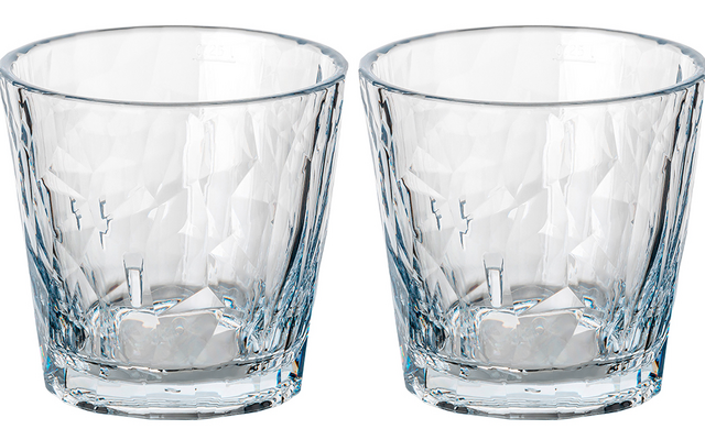 Koziol Club No. 22 Superglas Trinkglas 2er Set 250 ml