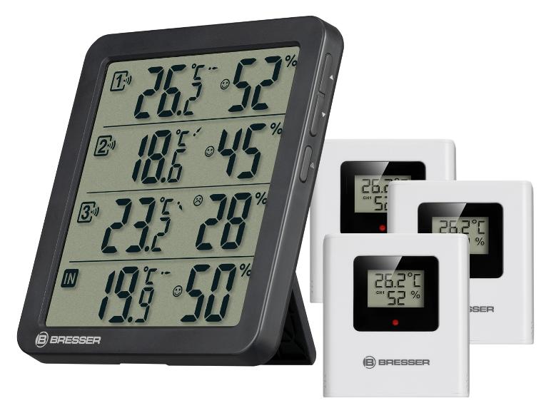 Weerstation met hygro- en thermometer