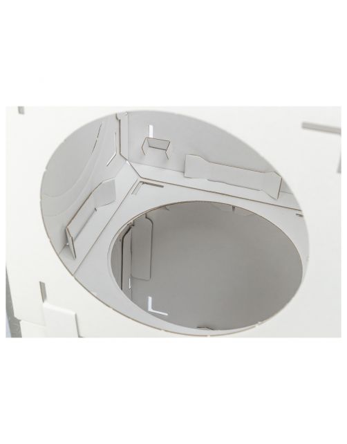 Trixie Kattenmeubel Casa Cara - Krabpalen - 93x72x30.5 cm Wit