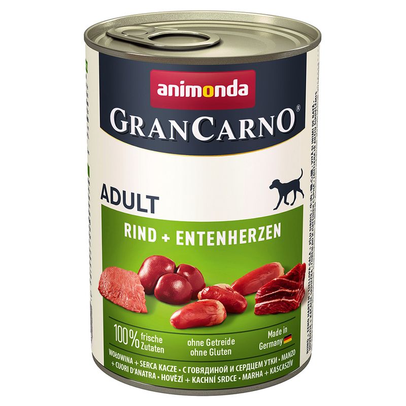 Lot mixte animonda GranCarno Adult 48 x 400 g