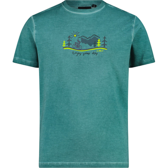 CMP Boys Printed T-Shirt Lichen Kinder
