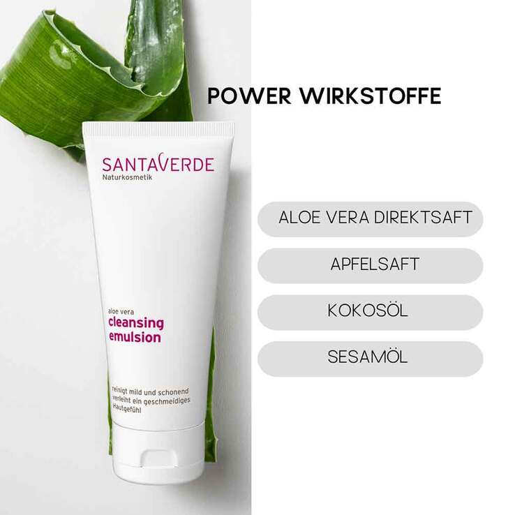 Aloe Vera Reinigungsemulsion, 100 ml