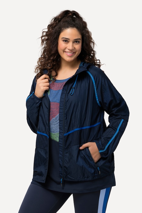 Funktionsjacke, wasserabweisend, 2-Wege-Reißverschluss