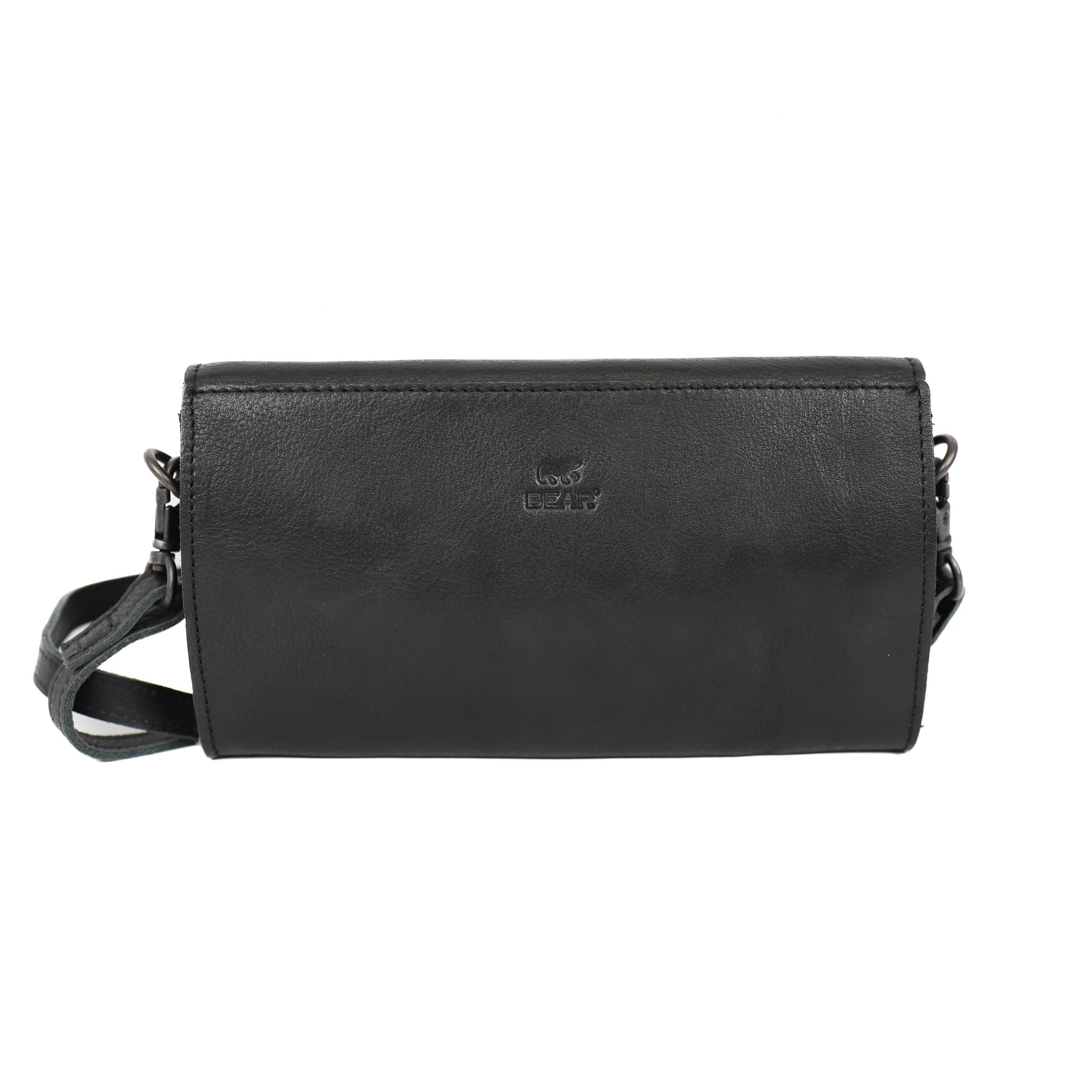 Clutch/enveloptasje 'Pascalle' zwart BLACK