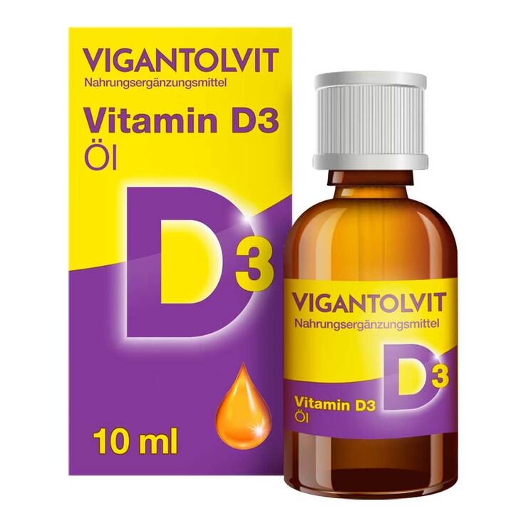 Vigantolvit 500 I.E. / Tropfen D3 Öl, 10 ml