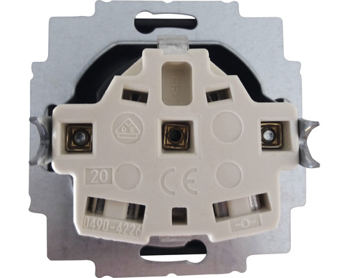 Busch-Jaeger 20 EUC-81 stopcontact met klapdeksel Future Linear antraciet