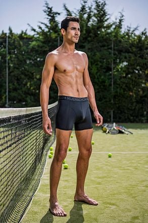 Muchachomalo Boxershorts Microfiber 3-Pack Zwart 31 U-MICROFIB1010-31-Black kopen