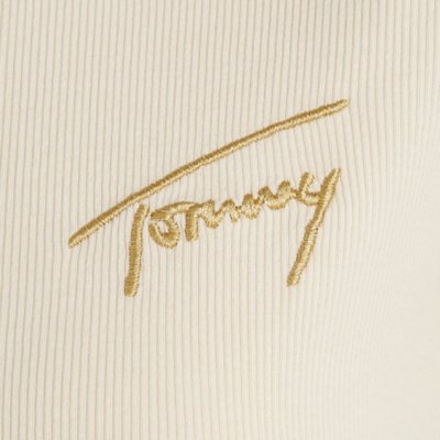Tee-shirt à manches courtes femme Tjwby Gold Signature TOMMY HILFIGER