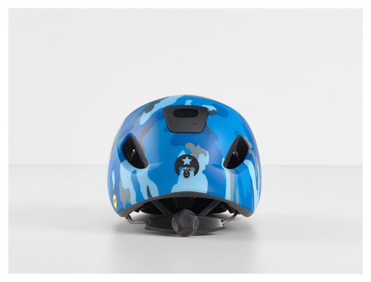 Casque Enfant Bontrager Little Dipper MIPS Bleu Camo