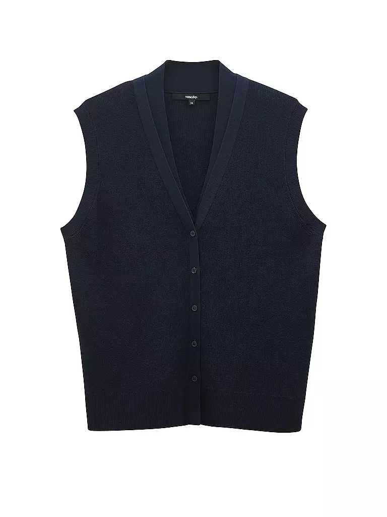SOMEDAY Gilet TENABU blau