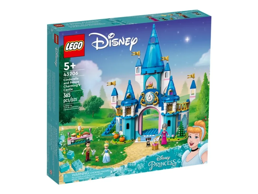 LEGO Disney Princess 43206 Askepot og prinsens slot