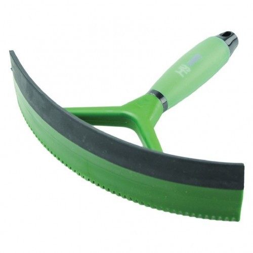 Raspador de gel verde para cavalos