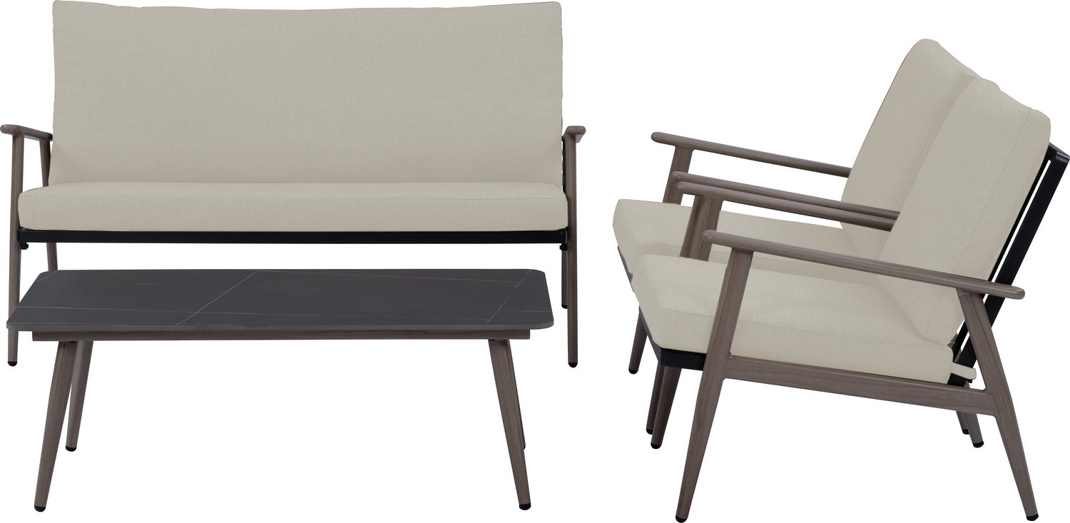 Intratuin 4-zits loungeset Rosie beige